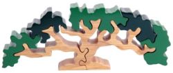 Juniper tree wooden rubberwood puzzle
