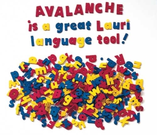 avalanche alphabet letters