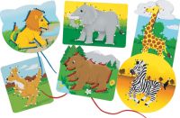 lacing cards dot-2-dot alphabet animals