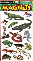 Frogs and Reptiles Magnet Set