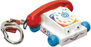 Fisher Price Chatter Phone Keychain