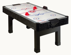 7ft black marble Air Hockey table