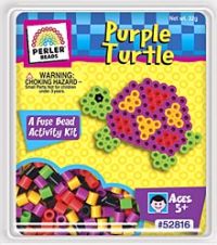 kid craft Purple Turtle