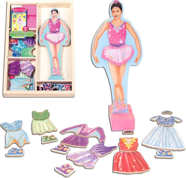 Magnetic Dress Up Princess Paper Dolls For Girls Magnetic Dress-Up Doll